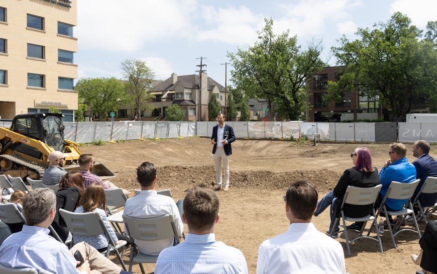 Groundbreaking Ceremony, Photo Credit: Mortenson